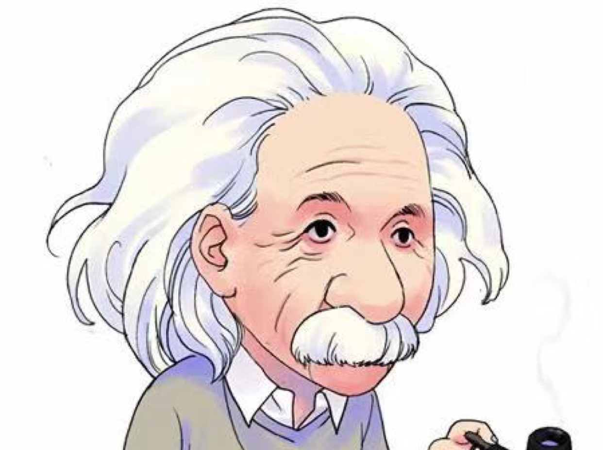 爱因斯坦头脑图。